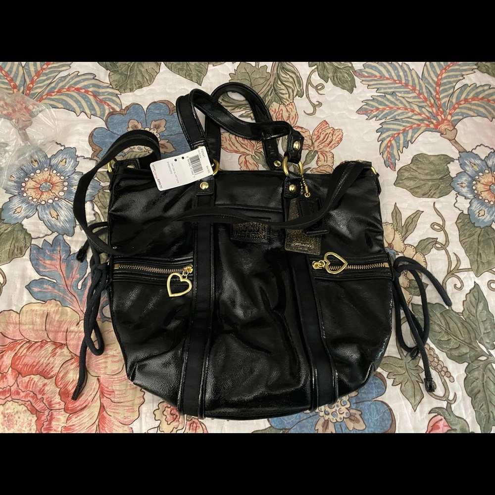 Black Coach tote